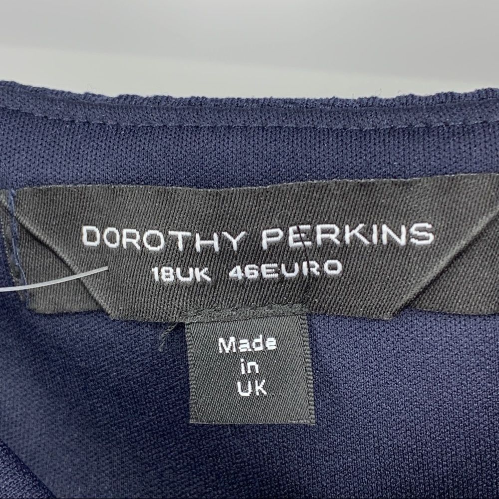 Dorothy Perkins 14 black off shoulder dress summer - Picture 3 of 7